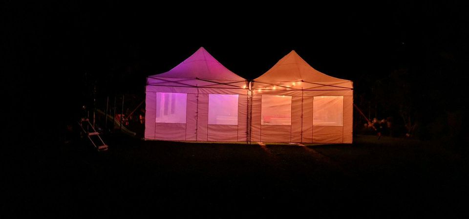 Festzelt Pavillon Partyzelt 8x8m mieten leihen ausleihen in Dillingen (Donau)