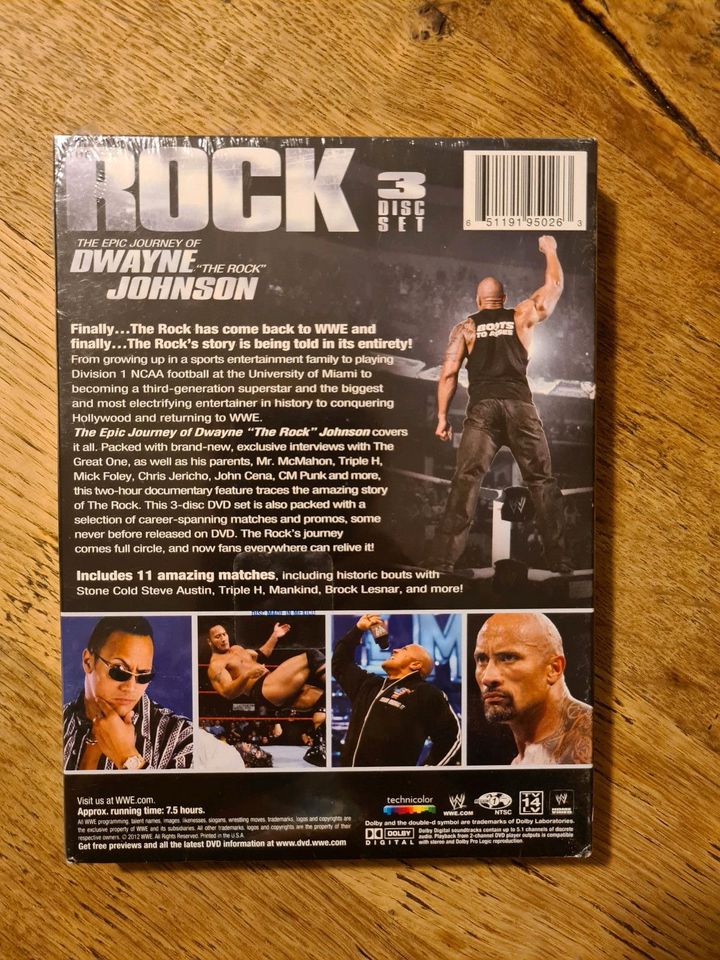 DVD The Rock the epic journey of Dwayne Johnson in Neu-Isenburg