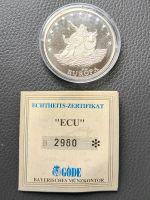 ECU Raub der Europa / Deutschlandkarte 1993 silber 999 Düsseldorf - Benrath Vorschau