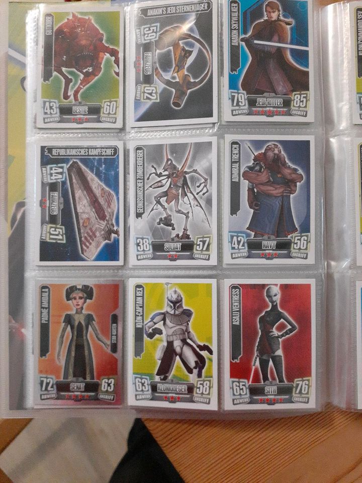 Star Wars Force Attax Sammelkarten in Steinwenden