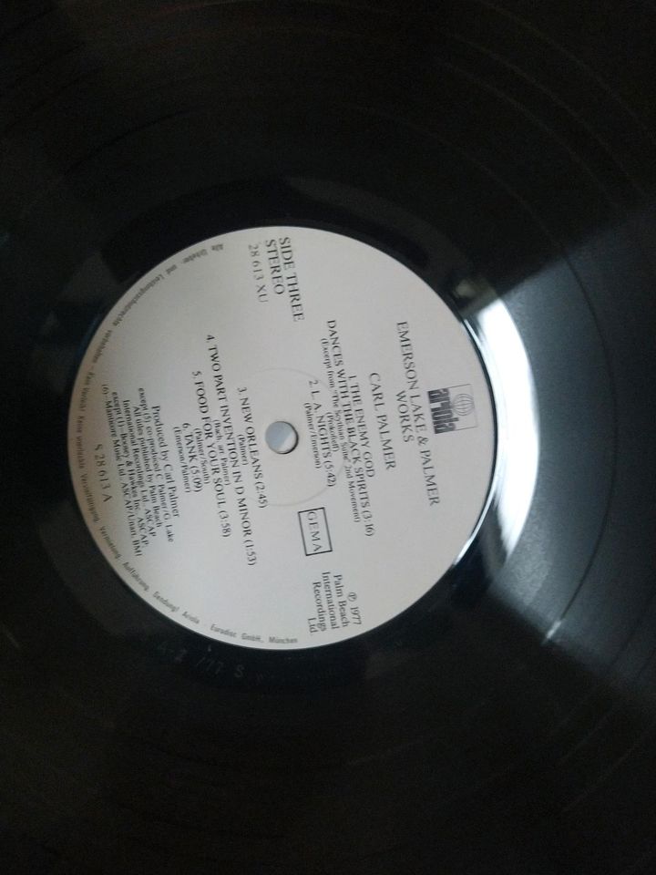 Emerson Lake and Palmer 5x Vinyl in Waldesch