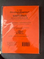 Dürckheimregister Griffregister Sartorius Nr. 188 (2020) Nürnberg (Mittelfr) - Südstadt Vorschau