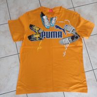 Puma T-Shirt Sneaker Print orange Gr. 176 / XS Bayern - Manching Vorschau