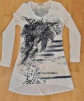 OUI Kleid leichtes Longshirt 38 Glitzersteine Sachsen - Wilkau-Haßlau Vorschau