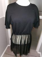 T-Shirt mit Tüll*schwarz*Gr. S*Only Nordrhein-Westfalen - Morsbach Vorschau