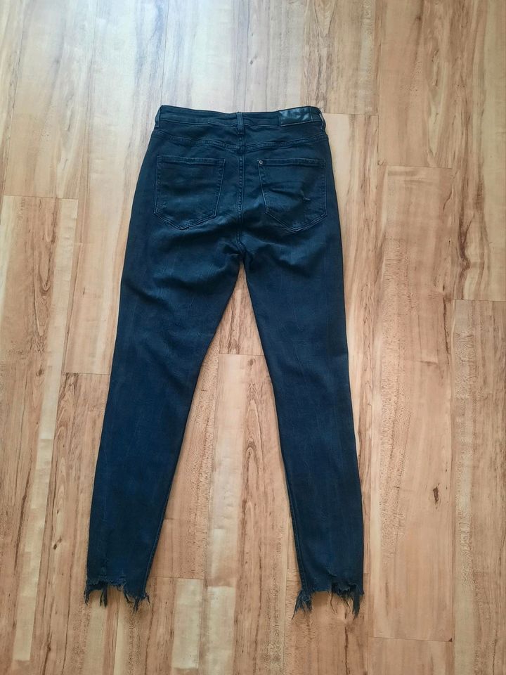 Skinny Ankle High Waist Denim Jeans in Größe 29 in Köln