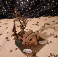 Krippenzubehör Holzstapel mit Baum HANDARBEIT Bayern - Zeil Vorschau