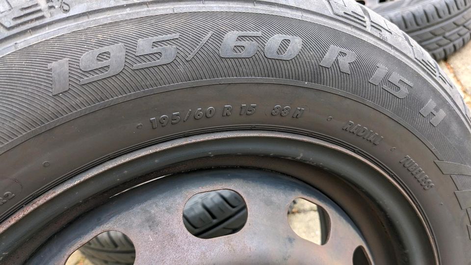 Sommerräder Ford Fiesta/Fusion 195/60 R15 88H in Chemnitz