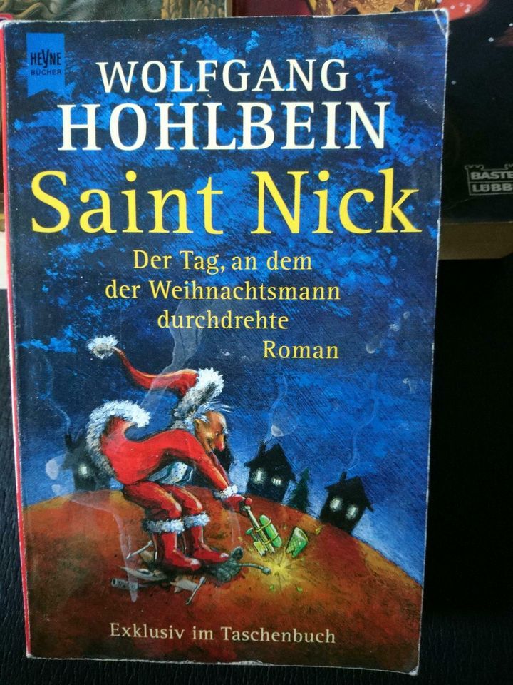 3 Taschenbücher von W. Hohlbein, Wolfsherz, Moorhexe, Saint Nick in Essen