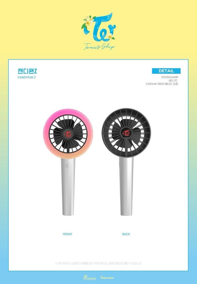 Twice Twaii‘s Candybong / Candyfan z Handy Fan / Handventilator in Bedburg