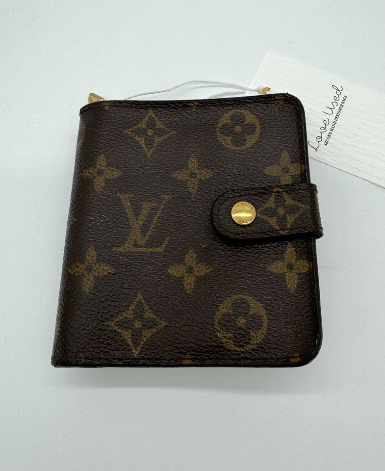 Louis Vuitton Geldbörse Compact Zippy, Zertifikat, Portemonnaie in Warendorf