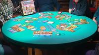 Spieletisch rund 150 cm mit Billardbezug Baden-Württemberg - Korntal-Münchingen Vorschau
