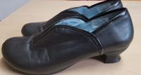 Halbschuhe zum Lagenlook, Gr. 40, schwarzes Leder Sachsen-Anhalt - Magdeburg Vorschau