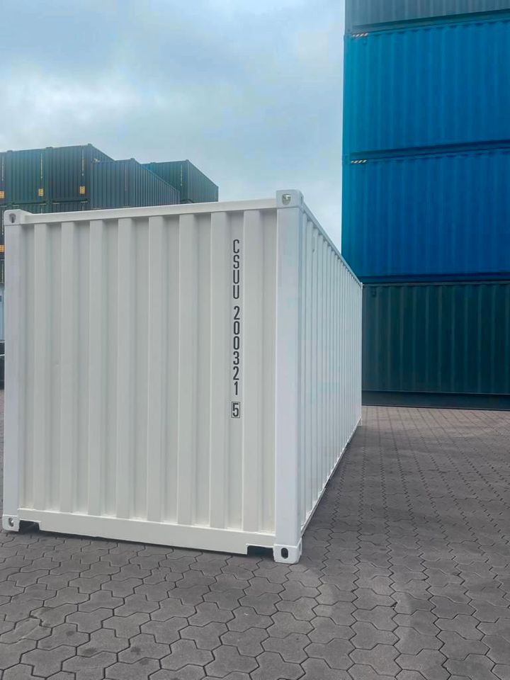 Seecontainer NEU 20Fuß & 40Fuß | Lieferung bundesweit | Lager in Duisburg