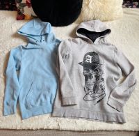 2 x Jungen Hoodies Shirts Gr.158/164 Grau/ Blau C&A Pankow - Prenzlauer Berg Vorschau