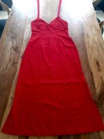 langes Kleid rot Neckholder 38 Leinen / Baumwolle Baden-Württemberg - Wangen im Allgäu Vorschau