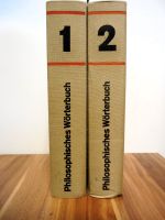 Wörterbuch der Philosophie Band 1+2 Leipzig 1974 mit 2096 Seiten Sachsen-Anhalt - Stendal Vorschau