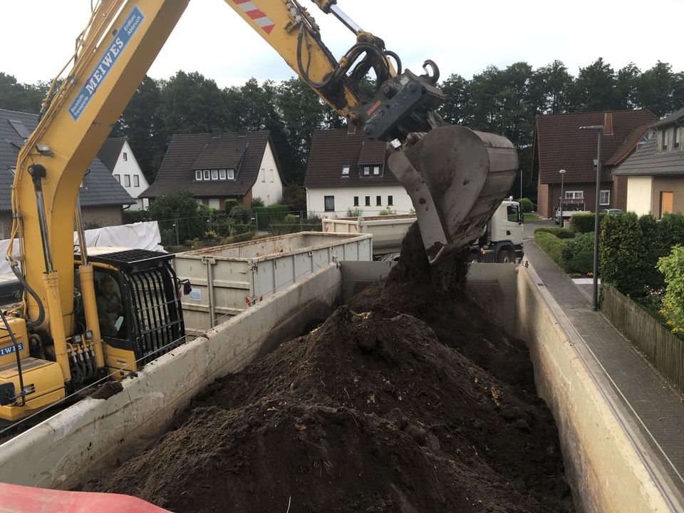 Sandiger Mutterboden Muttererde Oberboden Erde Humus Rasenerde in Schloß Holte-Stukenbrock