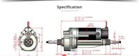 Elektro-motor für Scooter Roller Scheuersaug-Putzmaschine CT5-8MT Baden-Württemberg - Kürnbach Vorschau