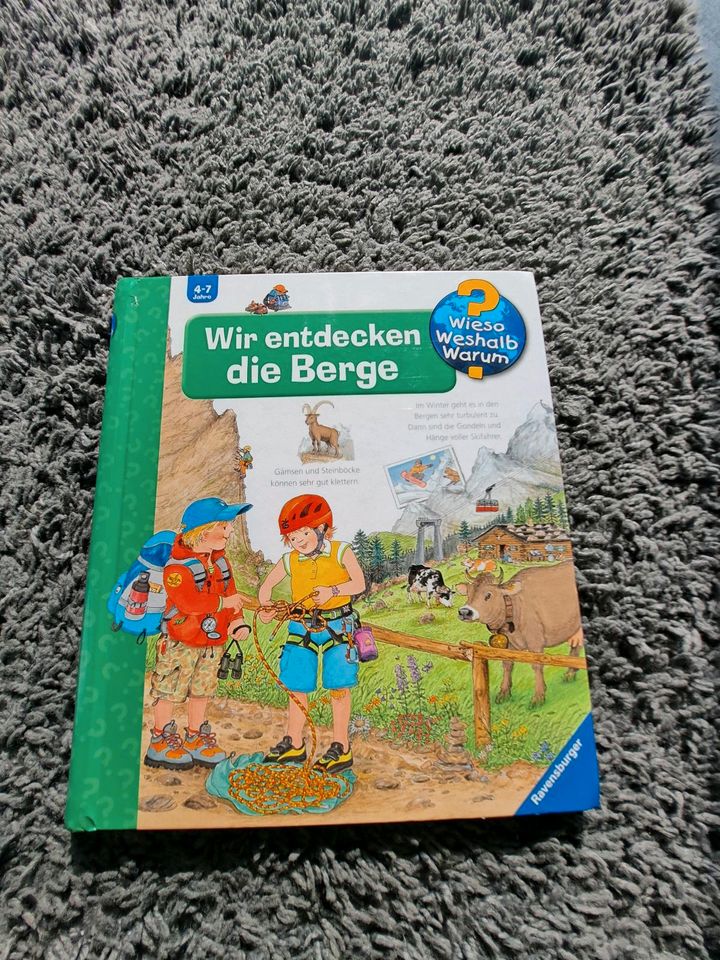 Wieso Weshalb Warum Buch "Wir entdecken die Berge" in Bad Endbach