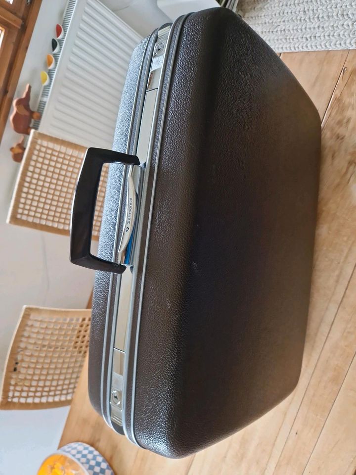 Koffer Samsonite Silhouette braun 70er Jahre Vintage Retro in Burscheid