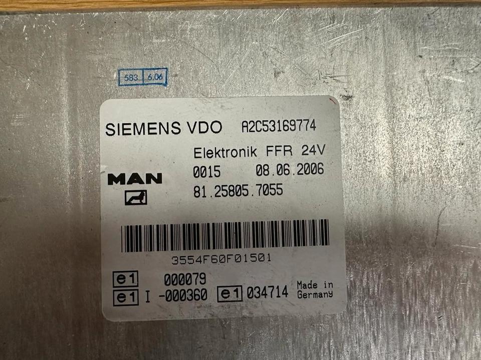 MAN SIEMENS VDO ELEKTRONIK FFR Steuergerät 81.25805.7055 in Bottrop