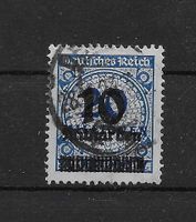 Briefmarke - Deutsches Reich -Mi.-Nr. 335 AP PLF HT, gestempelt Bayern - Georgensgmünd Vorschau