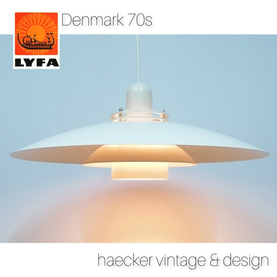 Lampe LYFA  danish design mid-century ära poulsen 70er LYFA retro in Frankfurt am Main