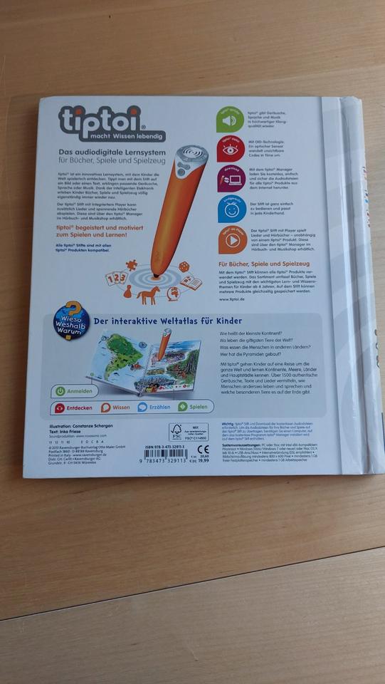 Wie Neu Tip Toi Globus und Mein großes Weltatlas Ostergeschenk in Viersen