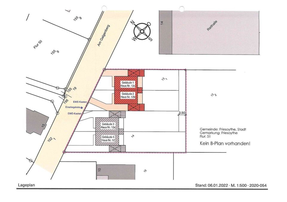 Klasse Neubau-Doppelhaushälfte (Haus 2) in ruhiger Siedlungslage von Friesoythe in Friesoythe