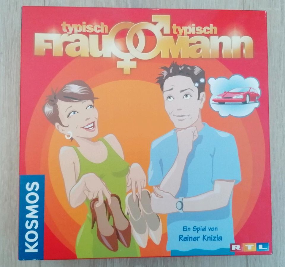 Gesellschaftsspiel "Typisch Frau, typisch Mann" KOSMOS - wie neu in Schwerin