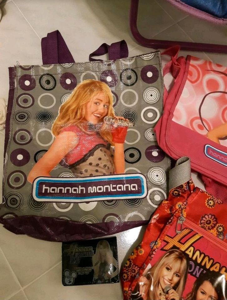 Hannah Montana, Sessel, Shopper, Umhängetasche, Tasche, Portmonee in Schkopau