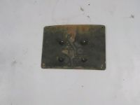 Vespa Cosa 200 Nummernschild  Halter  Blech Kiel - Russee-Hammer Vorschau