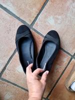 Ballerina Deichmann Schwarz/Gold Größe 36 Nordrhein-Westfalen - Hennef (Sieg) Vorschau