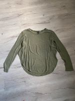 Dünner Pullover khaki mit hohen Seitenschlitzen Hessen - Bruchköbel Vorschau