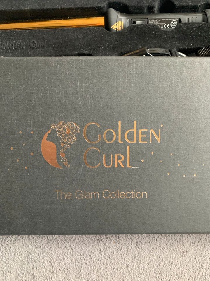 Golden Curl Lockenstab Gold neu - da halten Locken wirklich!! in Ostseebad Binz