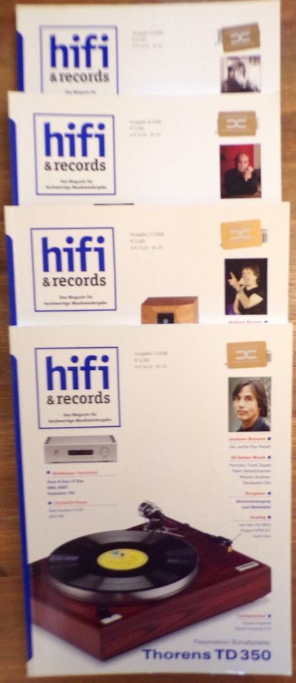 hifi & records Magazine von 2003-2015! JEDER JAHRGANG 10 EURO! in Nettetal