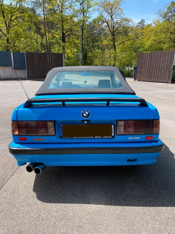 BMW E30 320i Cabrio M-Technik1/KW-Gewinde/Startec/Borbet in Nürnberg (Mittelfr)