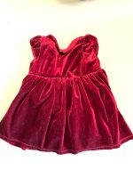 Samtkleid Kleinkinder Kleid rot Gr. 86 Bayern - Bayreuth Vorschau