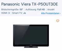 Panasonic 3D Plasma TV Bayern - Aschaffenburg Vorschau