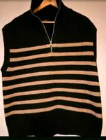 Opus Pullunder Troyer mit Zipper gestreift Gr. 42 Schleswig-Holstein - Plön  Vorschau