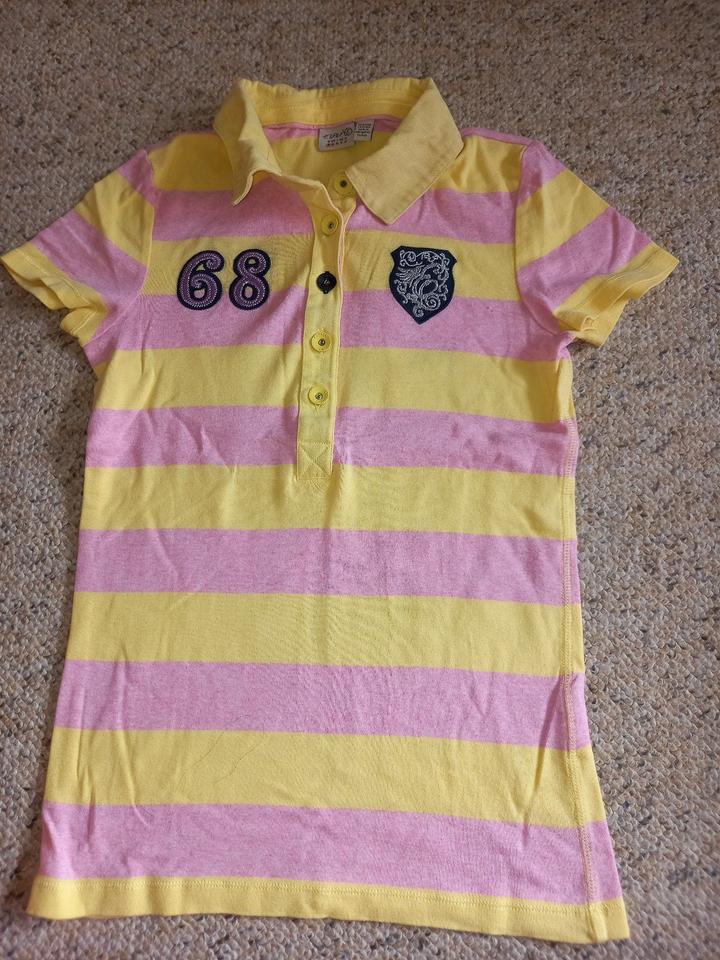 Poloshirts EDC by Esprit lila gelb Gr. S / 36 - 170-176 in Sonnefeld
