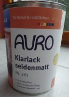 Auro Klarlack, seidenmatt Nr. 261, Gebinde 2,5 Liter (neu) Hessen - Pohlheim Vorschau