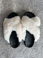 Slipper; H&M; Pantoletten; Fell; Latschen; neu; 38 Nordrhein-Westfalen - Ratingen Vorschau