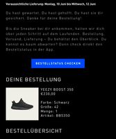 Adidas YEEZY Boost 350 Pirate Black EU 42 | US 8.5 Köln - Ehrenfeld Vorschau