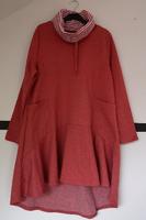 Ulla Popken Sweatkleid Langarm rot 46 Saarland - Tholey Vorschau