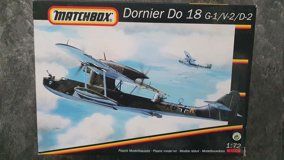 Flugzeug Modell Dornier Do 18,1:72,NEU, OVP in Augsburg