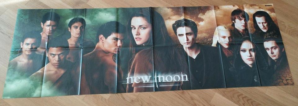 2 Riesenposter aus Bravo - New Moon und Justin Bieber in Aurich