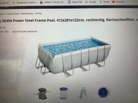 Swimmingpool Bestway ca. 412x200x110cm mit vielen Zubehör-Extras Saarland - Kirkel Vorschau