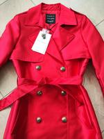 Kate Moss Trenchcoat Nikki, 36,rot, neu Brandenburg - Leegebruch Vorschau